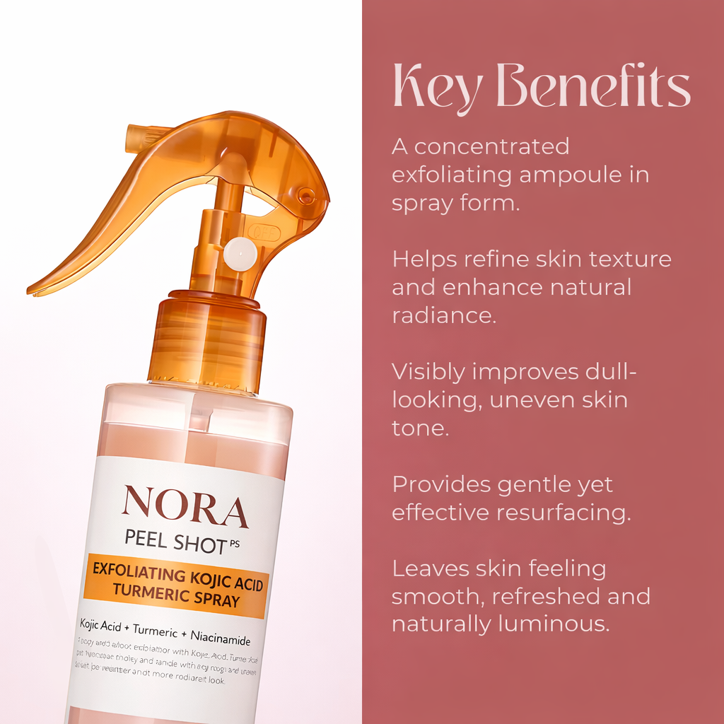 BODY PEEL SHOT 99% Pure Kojic Acid + Turmeric