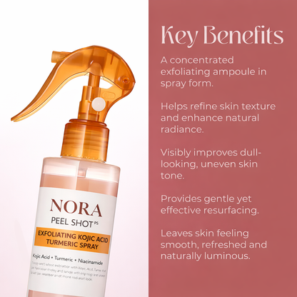 BODY PEEL SHOT 99% Pure Kojic Acid + Turmeric