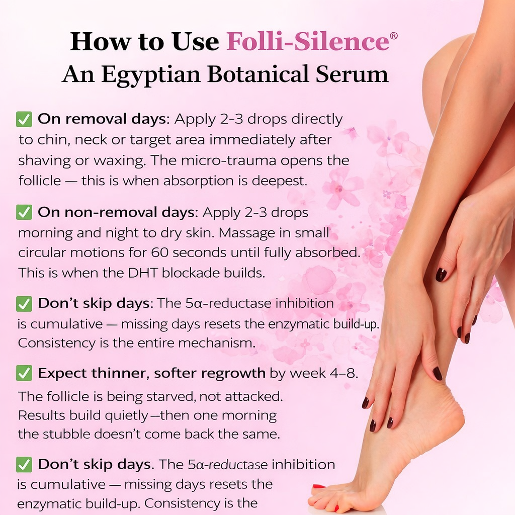 Folli-Silence® Egyptian Botanical Serum 60ml / 2 fl oz