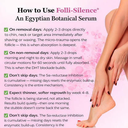Folli-Silence® Egyptian Botanical Serum 60ml / 2 fl oz